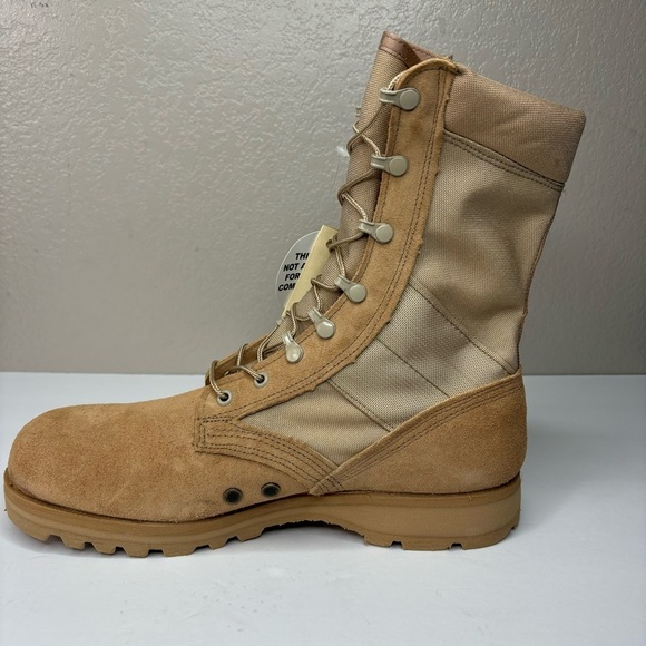 NEW Army Combat Boots Hot Weather Color Dessert Tan Size 12 R Medium Width - Picture 12 of 12